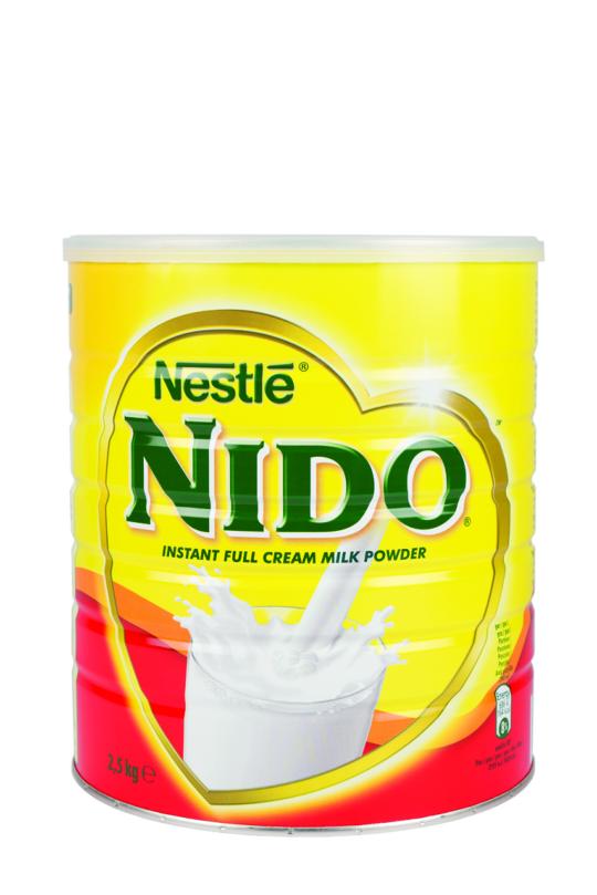Lait entier en poudre NIDO 2,5kg