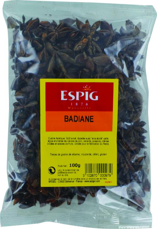 Anis étoilé - badiane ESPIG 100gr