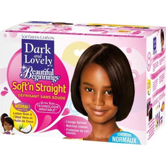 Kit defrisant pour enfant cheveux normaux DARK & LOVELY BEAUTIFUL BEGINNING