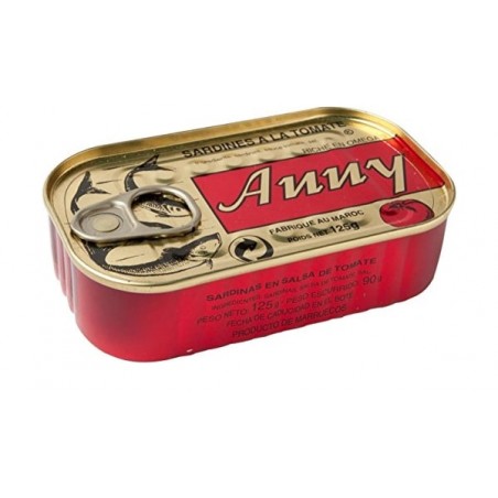 Sardines à la sauce tomate ANNY 125gr
