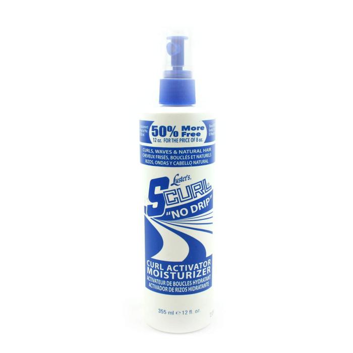 NO DRIP LUSTER'S SCURL ACTIVATOR & MOISTURIZER 473 ML 12 OZ