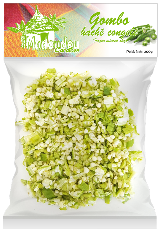 Gombos Hache (Emince) Surgelés Sachet 200gr