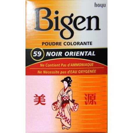 Poudre colorante Bigen N° 59 Noir Oriental