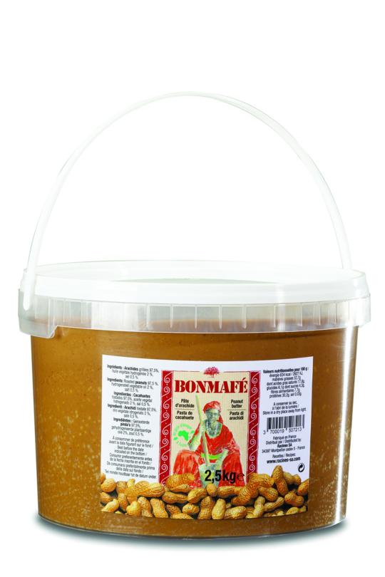 Pate d'arachide BONMAFE seau 2,5Kg