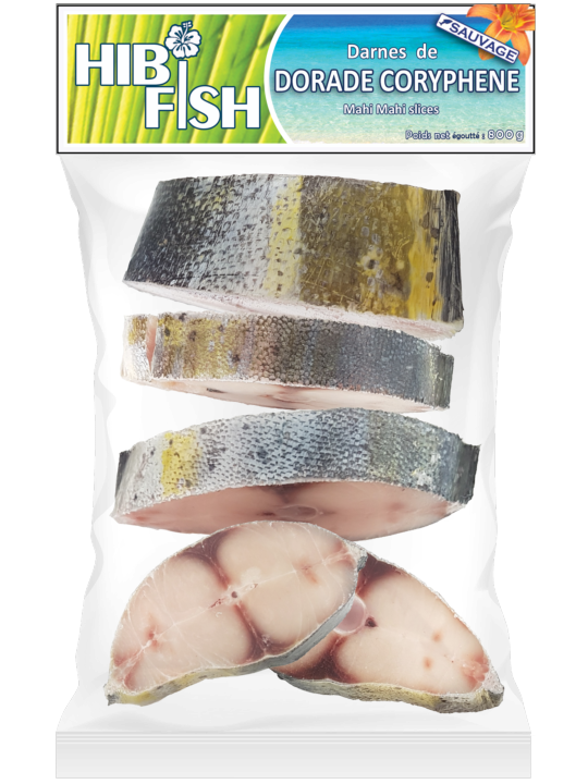 Darnes de dorades coryphene MAHI MAHI 800gr