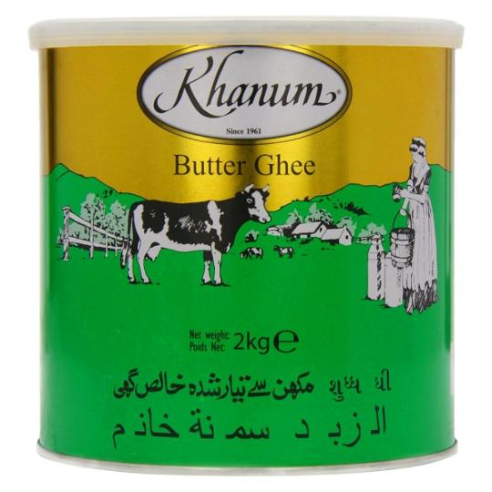 Butter ghee - beurre clarifié KHANUM 2kg