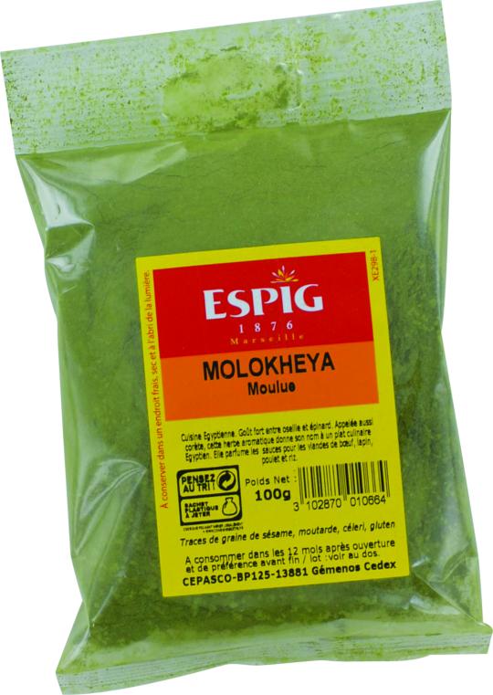 Lalo vert en poudre - Molokheya ESPIG sachet 500gr