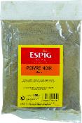 Poivre noir en poudre ESPIG sachet 100gr