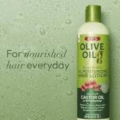 OLIVE OIL LOTION CASTOR OIL 250 ML 8.5 OZ ORGANIC