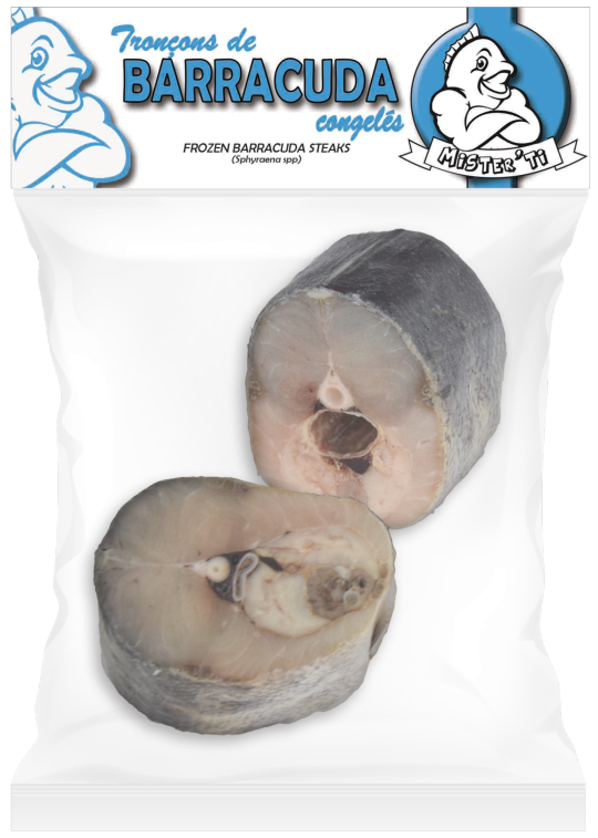 Darnes de Barracuda T2-3 grosses tranches 1kg