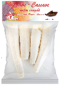 Manioc pelé et coupé sachet sous vide 1kg
