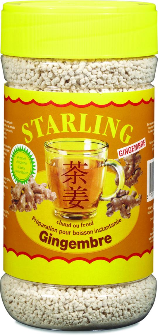 Boisson instantanée au thé saveur Gingembre STARLING 400gr