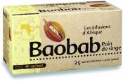 Tisane au Baobab "les infusions d'Afrique" RACINES boite de 25 sachets de 40gr