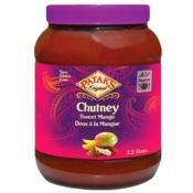 Chutney de mangue sucrée PATAKS 2,3Kg