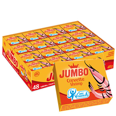 Bouillon JUMBO crevette tablette de 48 cubes