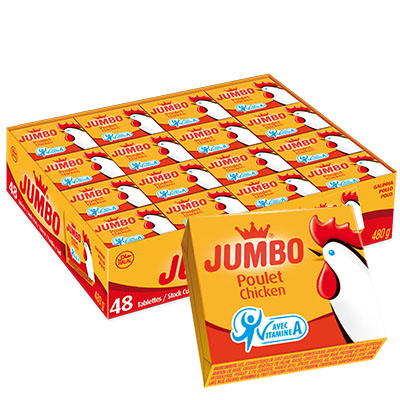 Bouillon JUMBO poulet tablette de 48 cubes