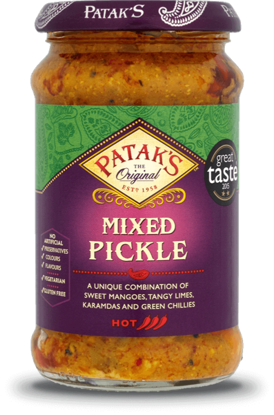 Achard de legumes melangés - mixed pickles PATAKS 284ml