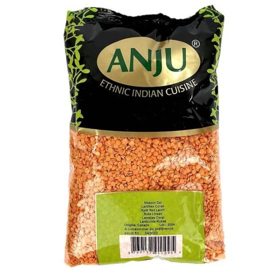 Lentilles corail - Masoor dal ANJU 1kg
