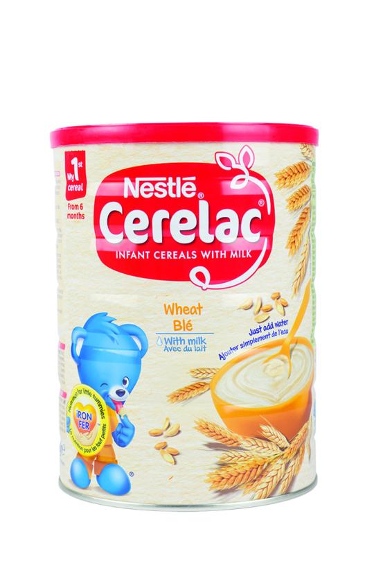 Lait infantile aux cereales CERELAC blé/lait 1kg - dès 6mois