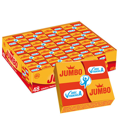Bouillon JUMBO vitamine A tablette de 48 cubes