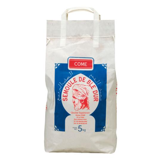 Semoule de blé moyenne COME 5kg