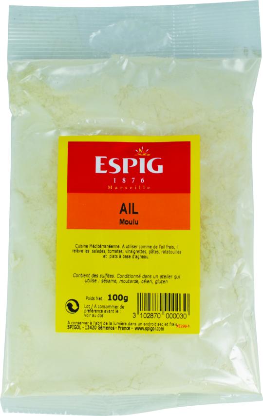 Ail en poudre ESPIG sachet 100gr