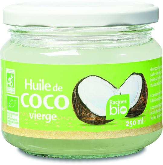 HUILE DE COCO BIO RACINES 250 ML