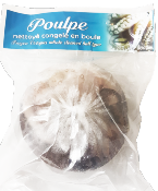 Poulpe boule sans bec/sans yeux sachet individuel 800gr