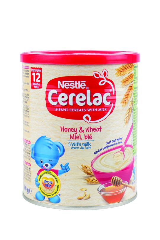 Lait infantile aux cereales CERELAC blé/lait/miel 1kg - dès 1 an