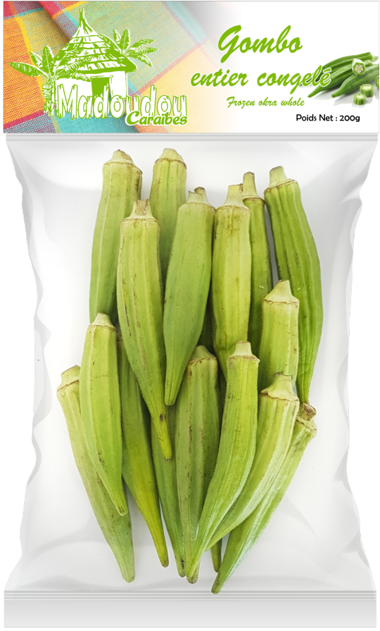 Gombos Entier Surgeles Sachet 200gr