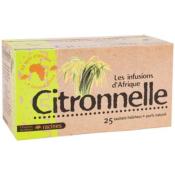 Tisane à la Citronelle "les infusions d'Afrique" RACINES boite de 25 sachets de 40gr