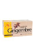 Tisane au Gingembre "les infusions d'Afrique" RACINES boite de 25 sachets de 40gr