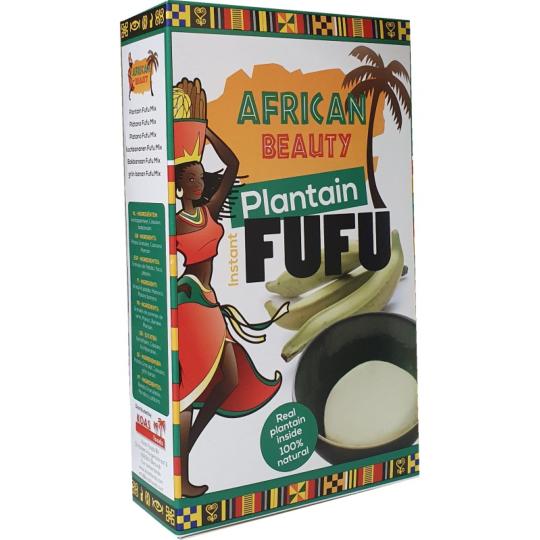 Farine de banane plantain (foufou plantain) AFRICA BEAUTY 681gr