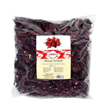 Fleur de bissap sechée rouge (hibiscus)HALAH 1kg