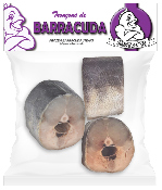 Darnes de barracuda calibre 1/2kg - sachet 800gr