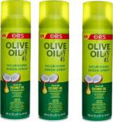 SHEEN SPRAY OLIVE OIL & COCONUT OIL ORGANIC 481ml