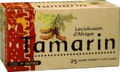 Tisane au Tamarin "les infusions d'Afrique" RACINES boite de 25 sachets de 40gr