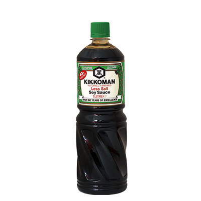 Sauce soja allégée en sel KIKKOMAN 1L