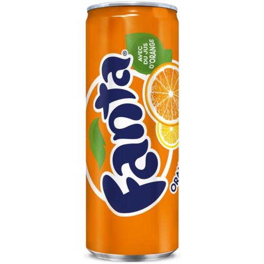 FANTA Orange canette 33 CL