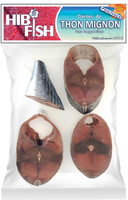 Darnes de Thon INDONESIE Sachet 800G