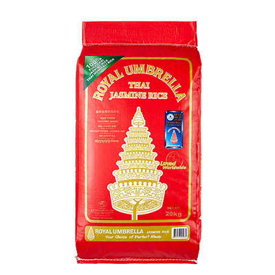 Riz long parfumé Thaïlande ROYAL UMBRELLA 20kg